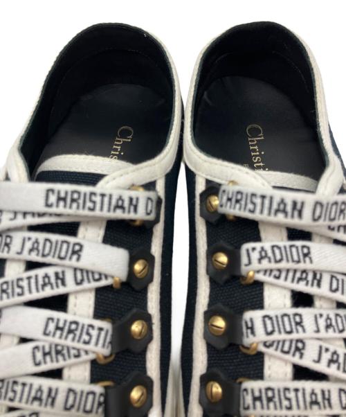 Christian Dior（クリスチャン ディオール）Christian Dior (クリスチャン ディオール) WALKI 'N' DIOR ローカットスニーカー ブラック サイズ:36 2/1の古着・服飾アイテム