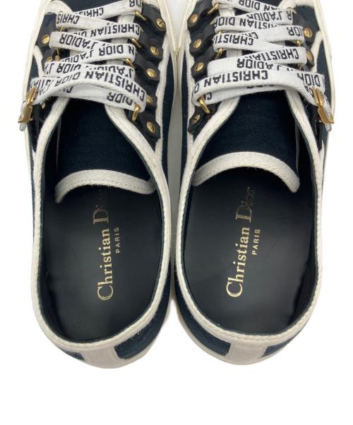 Christian Dior（クリスチャン ディオール）Christian Dior (クリスチャン ディオール) WALKI 'N' DIOR ローカットスニーカー ブラック サイズ:36 2/1の古着・服飾アイテム