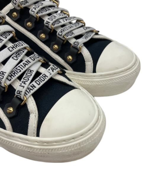 Christian Dior（クリスチャン ディオール）Christian Dior (クリスチャン ディオール) WALKI 'N' DIOR ローカットスニーカー ブラック サイズ:36 2/1の古着・服飾アイテム