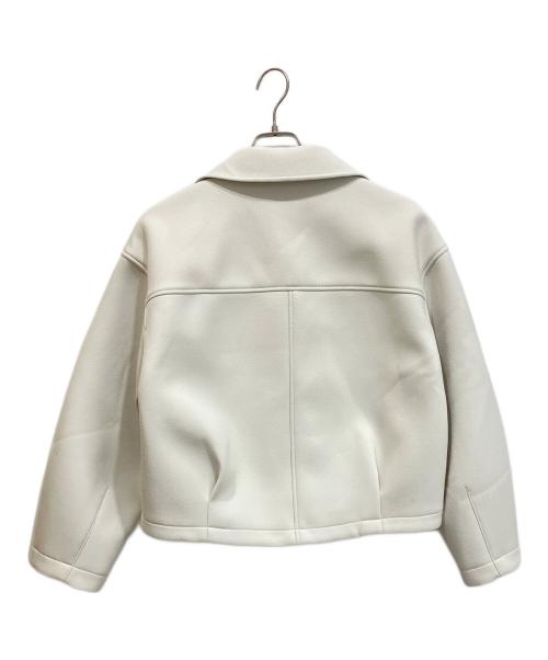 CB CRESTBRIDGE（シービークレストブリッジ）CB CRESTBRIDGE (シービークレストブリッジ) ダブルジャケット アイボリー サイズ:Mの古着・服飾アイテム