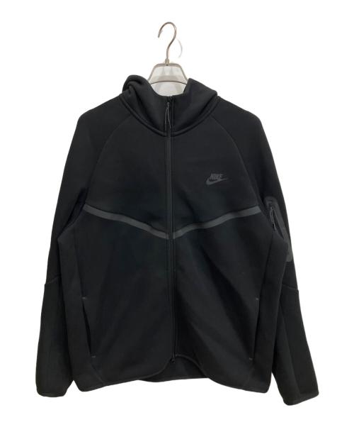 NIKE（ナイキ）NIKE (ナイキ) フルジップ ウィンドランナー パーカー ブラック サイズ:XXLの古着・服飾アイテム