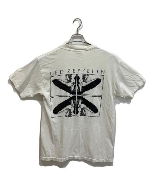 バンドTシャツ（バンドTシャツ）バンドTシャツ (バンドTシャツ) 90S メンバーポートレイト バンドTEE ホワイト サイズ:Lの古着・服飾アイテム