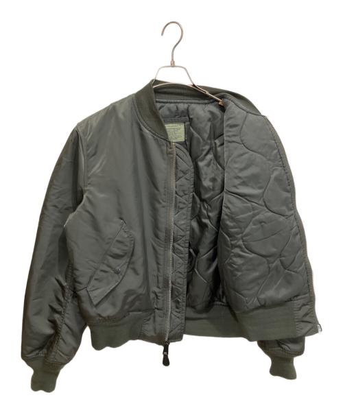 ALPHA（アルファ）ALPHA (アルファ) MA-1ジャケット カーキ サイズ:Mの古着・服飾アイテム