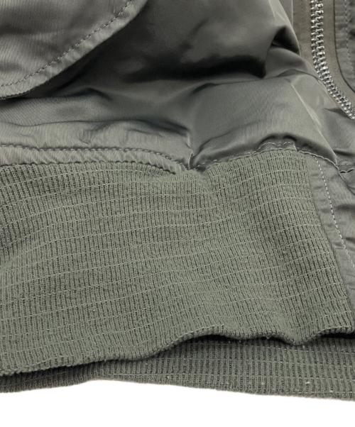 ALPHA（アルファ）ALPHA (アルファ) MA-1ジャケット カーキ サイズ:Mの古着・服飾アイテム