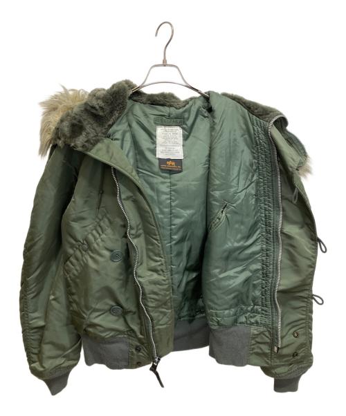 ALPHA（アルファ）ALPHA (アルファ) N-2Bジャケット カーキ サイズ:Mの古着・服飾アイテム
