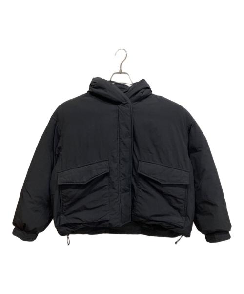 COCODEAL（ココディール）COCODEAL (ココディール) フードショートダウン ブラック サイズ:1の古着・服飾アイテム