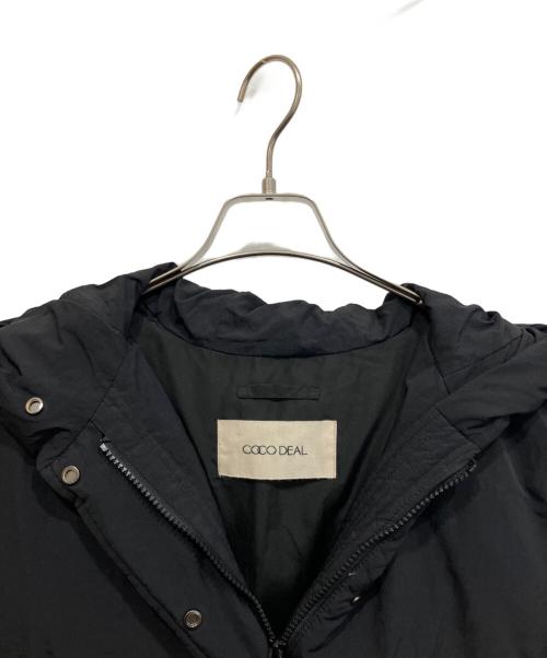 COCODEAL（ココディール）COCODEAL (ココディール) フードショートダウン ブラック サイズ:1の古着・服飾アイテム