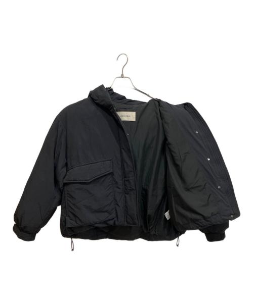 COCODEAL（ココディール）COCODEAL (ココディール) フードショートダウン ブラック サイズ:1の古着・服飾アイテム