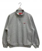 SUPREMEシュプリーム）の古着「26SS small Box Half Zip Pullover」｜グレー
