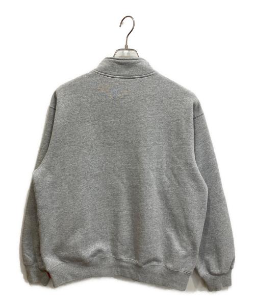 SUPREME（シュプリーム）Supreme (シュプリーム) 26SS small Box Half Zip Pullover グレー サイズ:Mの古着・服飾アイテム