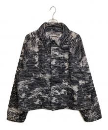 ZARA（ザラ）の古着「ジャケット」｜ホワイト×ブラック