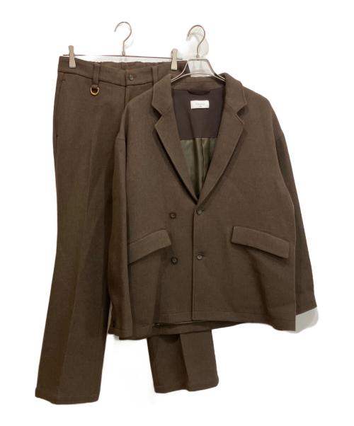 taupe（トープ）taupe (トープ) セットアップスーツ ブラウン サイズ:02の古着・服飾アイテム