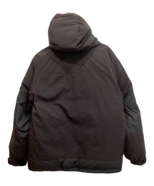 FIRST DOWN（ファーストダウン）FIRST DOWN (ファーストダウン) パネルショートダウンジャケット ブラック サイズ:Lの古着・服飾アイテム