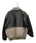 taupe (トープ) QUILT HOUNDSTOOTH ZIP BLOUSON キルトライナーブロッキングジップブルゾン ブラウン×ブラック サイズ:02：10000円