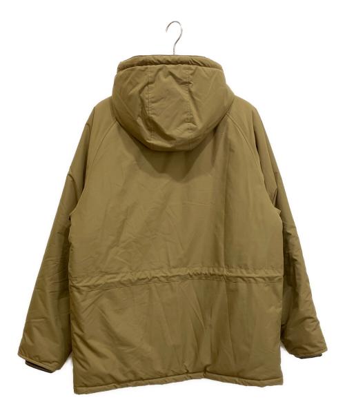 FRED PERRY（フレッドペリー）FRED PERRY (フレッドペリー) Padded Zip Through Jacket パデッドジップスルージャケット ブラウン サイズ:Lの古着・服飾アイテム