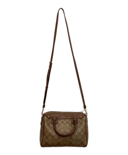 COACH（コーチ）COACH (コーチ) 2WAYバッグ ブラウンの古着・服飾アイテム