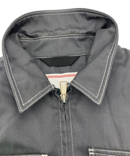 DIESEL（ディーゼル）DIESEL (ディーゼル) J-HOWE-LS ジャケット ブラウン×グレー サイズ:XLの古着・服飾アイテム