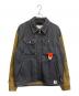 DIESEL（ディーゼル）の古着「J-HOWE-LS ジャケット」｜ブラウン×グレー