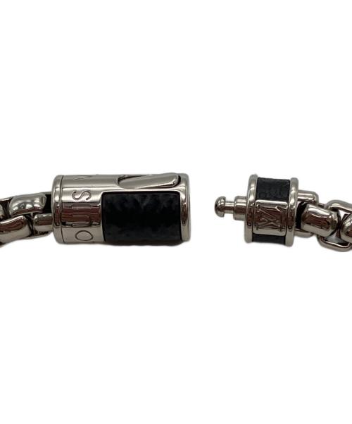LOUIS VUITTON（ルイ ヴィトン）LOUIS VUITTON (ルイ ヴィトン) チェーン モノグラム・エクリプス シルバー×ブラックの古着・服飾アイテム