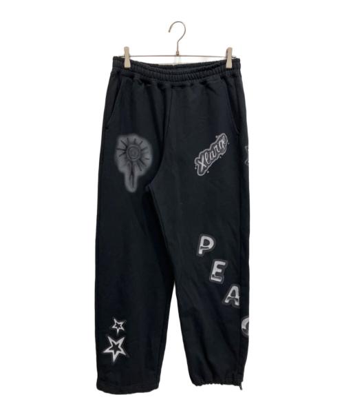 X-LARGE（エクストララージ）X-LARGE (エクストララージ) AIRBRUSH SWEAT PANTS パンツ ブラック サイズ:Mの古着・服飾アイテム