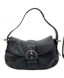 COACH（コーチ）の古着「SOHO BAG ワンショルダーバッグ」｜ブラック