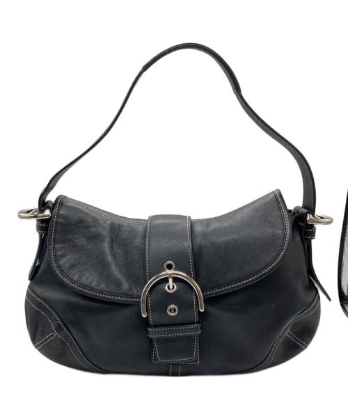 COACH（コーチ）COACH (コーチ) SOHO BAG ワンショルダーバッグ ブラックの古着・服飾アイテム