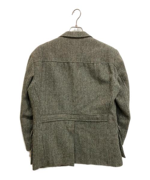 POLO RALPH LAUREN（ポロ・ラルフローレン）POLO RALPH LAUREN (ポロ・ラルフローレン) ウールテーラードジャケット ベージュ×グリーン サイズ:98A7の古着・服飾アイテム