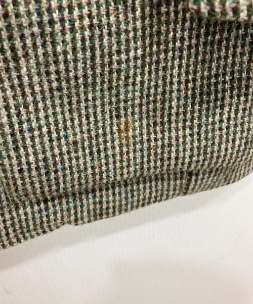 POLO RALPH LAUREN（ポロ・ラルフローレン）POLO RALPH LAUREN (ポロ・ラルフローレン) ウールテーラードジャケット ベージュ×グリーン サイズ:98A7の古着・服飾アイテム