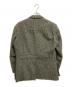 POLO RALPH LAUREN (ポロ・ラルフローレン) ウールテーラードジャケット ベージュ×グリーン サイズ:98A7：10000円
