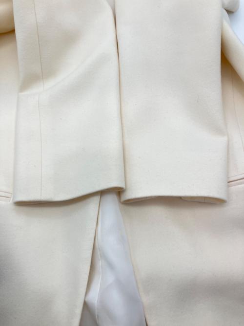 theory luxe（セオリーリュクス）theory luxe (セオリーリュクス) サキソニーノーカラージャケット アイボリー サイズ:040の古着・服飾アイテム