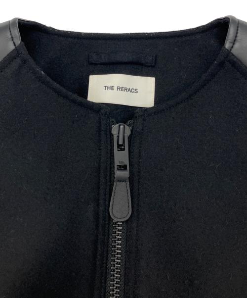 THE RERACS（ザ リラクス）THE RERACS (ザ リラクス) AWARD JACKET アワードジャケット ブラック サイズ:38の古着・服飾アイテム