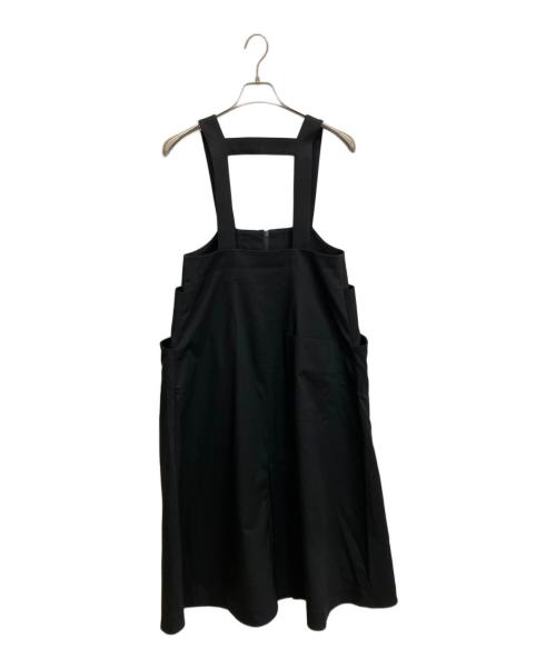 nagonstans（ナゴンスタンス）nagonstans (ナゴンスタンス) Big Pockets Strap Skirt ブラック サイズ:Sの古着・服飾アイテム