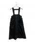 nagonstans（ナゴンスタンス）の古着「Big Pockets Strap Skirt」｜ブラック