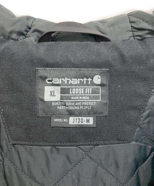 CarHartt（カーハート）CarHartt (カーハート) WASHED DUCK INSULATED ACTIVE JACKET アクティブジャケット ブラック サイズ:XLの古着・服飾アイテム