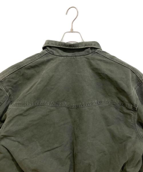 CarHartt（カーハート）CarHartt (カーハート) ダック地ハンティングジャケット オリーブ サイズ:XLの古着・服飾アイテム