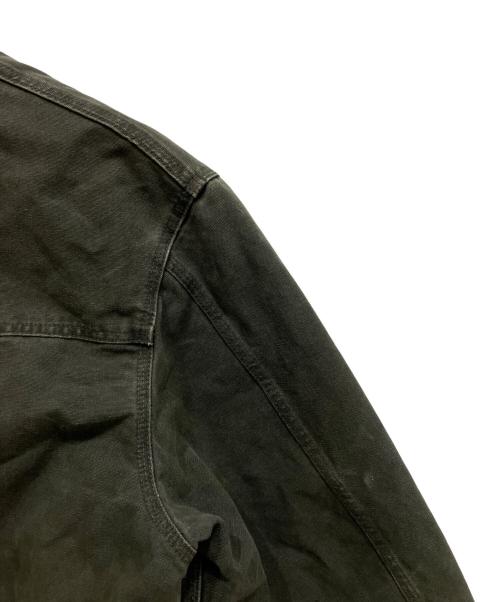 CarHartt（カーハート）CarHartt (カーハート) ダック地ハンティングジャケット オリーブ サイズ:XLの古着・服飾アイテム