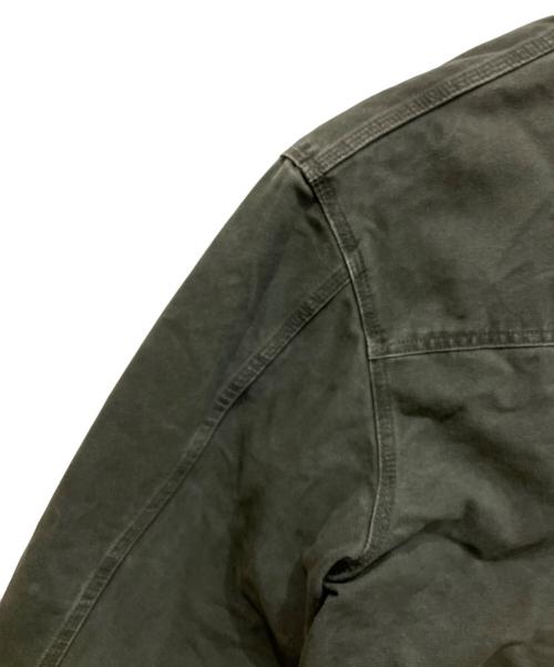 CarHartt（カーハート）CarHartt (カーハート) ダック地ハンティングジャケット オリーブ サイズ:XLの古着・服飾アイテム