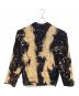 SYU.HOMME/FEMM (シュウオムフェム) FIRE WORKS PULLOVER SWEATER ベージュ×ブラック サイズ:1：15000円
