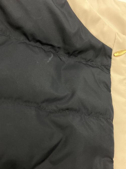 any Sis（エニィスィス）any SiS (エニィスィス) ノーカラーダウン ジャケット ネイビー サイズ:Mの古着・服飾アイテム