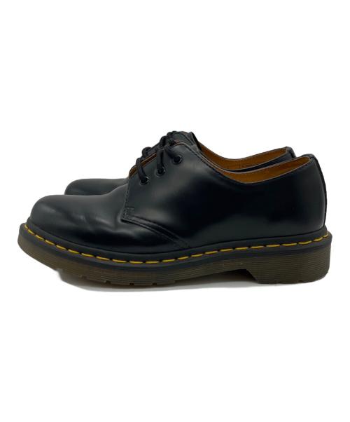 Dr.Martens（ドクターマーチン）Dr.Martens (ドクターマーチン) AMORY 3ホールヒールシューズ ブラック サイズ:4の古着・服飾アイテム