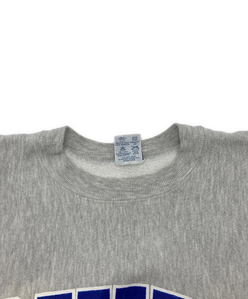 Champion（チャンピオン）Champion (チャンピオン) 90S 3段プリント スウェット グレー サイズ:XLの古着・服飾アイテム