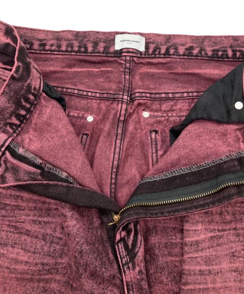 ANDER HUNK（アンダーハンク）ander hunk (アンダーハンク) デニムパンツ ピンク サイズ:Lの古着・服飾アイテム