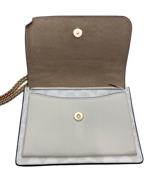 COACH（コーチ）COACH (コーチ) ミニ クレア クロスボディ バッグ ホワイトの古着・服飾アイテム