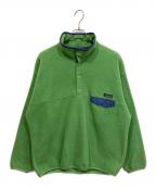 Patagoniaパタゴニア）の古着「90S シンチラスナップT フリースプルオーバー」｜グリーン