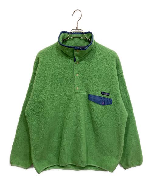 Patagonia（パタゴニア）Patagonia (パタゴニア) 90S シンチラスナップT フリースプルオーバー グリーン サイズ:ＸＬの古着・服飾アイテム