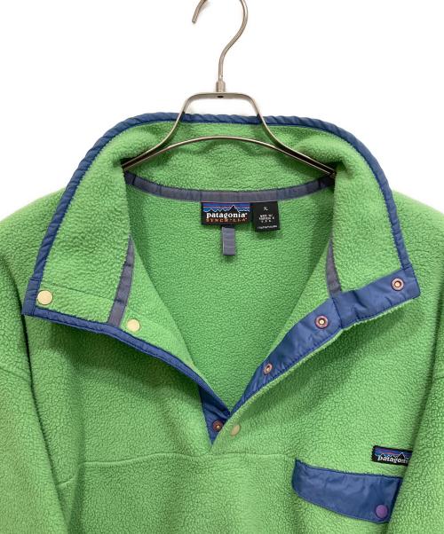 Patagonia（パタゴニア）Patagonia (パタゴニア) 90S シンチラスナップT フリースプルオーバー グリーン サイズ:ＸＬの古着・服飾アイテム