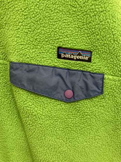 Patagonia（パタゴニア）Patagonia (パタゴニア) 90S シンチラスナップT フリースプルオーバー グリーン サイズ:ＸＬの古着・服飾アイテム