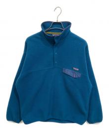 Patagonia（パタゴニア）の古着「90S シンチラスナップＴ フリースプルオーバー」｜ブルー