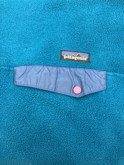 Patagonia（パタゴニア）Patagonia (パタゴニア) 90S シンチラスナップＴ フリースプルオーバー ブルー サイズ:Lの古着・服飾アイテム