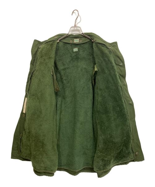 Swedish Army（スウェーデン軍）SWEDISH ARMY (スウェーデン軍) Ｍ59ミリタリーコート グリーン サイズ:sizeC52の古着・服飾アイテム